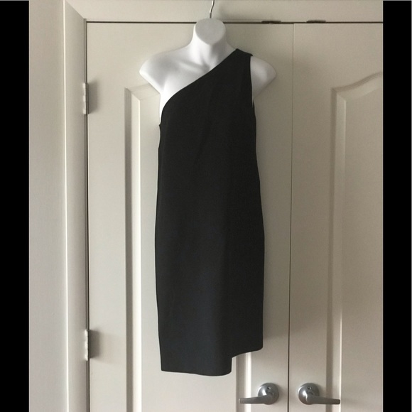 Massimo Dutti Dresses & Skirts - NWT Massimo Dulli one shoulder black dress